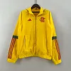 2023 Flamengo Windbreaker yellow Soccer Jersey 1:1 Thai Quality love fball