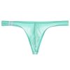  Ice Silk Sexy Mens Bikini Swimwear Elastic Briefs Thongs G-String Underwear
