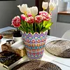 Diamond Painting Flower Vase Rhinestones Desktop Ornaments for Home Office Decor