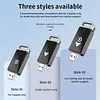BT5.4 2-in-1 Wireless CarPlay Android Auto Adapter for iPhone iOS 10+/Android11+