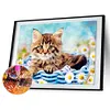 Diamond Painting -DIY Full Square Drill Cat