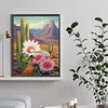 Desert Cactus Flower-Full Round Diamond Painting