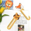 6 PCS Cartoon Animals - 5D DIY Bookmark