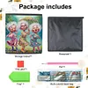 (US Local)Cute Grandma DIY Special Shape Diamond Painting Folding Storage Box Container Organizer Case Kit