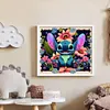 Flowers And Grass Stitch - 11CT Stamped Cross Stitch 55*50cm/21.65*19.69in