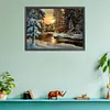 Sunrise-14CT Counted Cross Stitch Kit(50*40cm)