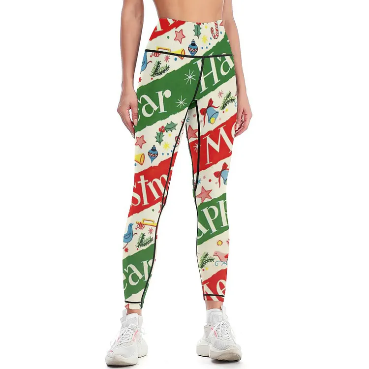 Personalized Custom Women's Yoga Pants for Women Full Print