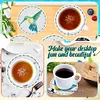 10pcs/set Diamond Crafts Diamond Painting Special Shape Coaster Kits ( Hummingbird)