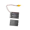 2Pcs 3 3V-5V Flame Lamp Circuit Board with Battery Box Flame Lamp Wick