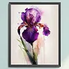 Iris Flower-11CT Stamped Cross Stitch 40*50cm