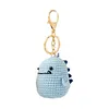DIY Knitting Doll Art Accessory Dinosaur Knitting Keychain for Beginners Starter