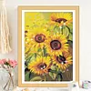 Sunflower - 9CT Full Beaded Cross Stitch Kit(39x57cm)