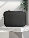 Travel Carrying Storage Organizer with Mesh Pocket for Anbernic RG477M Handheld Game Console Scratchproof Box Storage Bag (Game Consoles Not Included) Protective Accessories