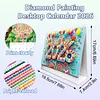 2026 DIY Special Shape Desktop Diamond Standing Calendar for Bedroom Living Room