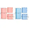 (US Local)6Pcs Diamond Art Tray Rhinestone Sorting Tray Diamond Painting Tray (Pink Blue)DIY Diamond Art Accessories