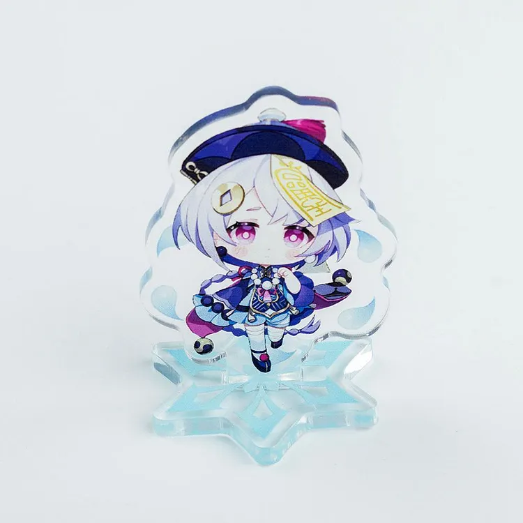 Genshin Toys Chibi Characters Acrylic Figure - 6 cm 