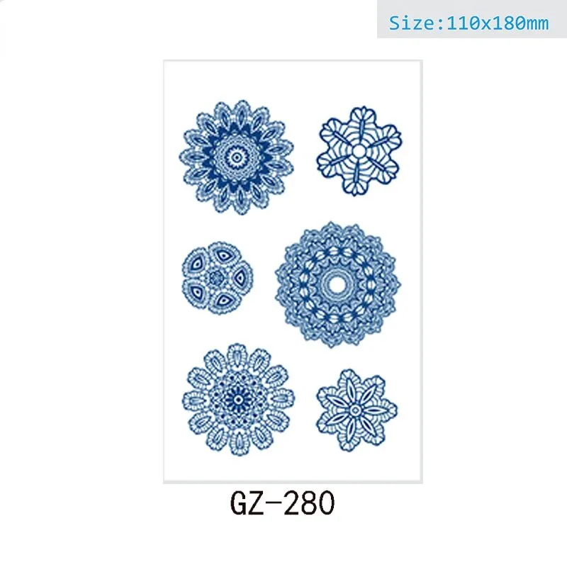 Juice tattoo stickers Net celebrity tattoo stickers lasts 15 days Herbal semi-permanent tattoo stickers