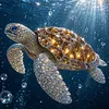 Diamond Painting -DIY Round Drill Sea Turtle(40x40cm)