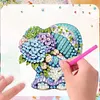12PCS DIY Diamond Art Refrigerator Sticker Kits for Home Decor (Gnome)