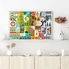 Four Seasons - 11CT Stamped Cross Stitch 57*40cm/22.44*15.75in