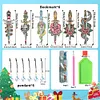 6PCS Diamond Art  Pendant Special Shape Dagger Bookmarks Kit