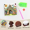 Puppy House Diamond Painting Note Box Paper 160 Sheets of Paper for DIY Art