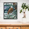 【Limited Stock Sale】Eagle Looking Out - 11CT Stamped Cross Stitch 55*67cm(Big Size)(Brand)