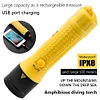 Diving Flashlight Long Distance Torch 5500mAh Battery 3 Modes for Camping Hiking
