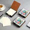 Bird Leather Diamond Art Note Box with 160 Sheets of Paper for Beginners