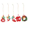 Christmas Diamond Painting Tree Pendant