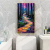 >SALE<5D DIY Full Round Drill Diamond Painting Graveled Path Home Decoration Art Craft