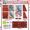 Multifunctional Handmade Wood Diamond Painting Phone/pen Holder& Storage Box Table Ornament Kits