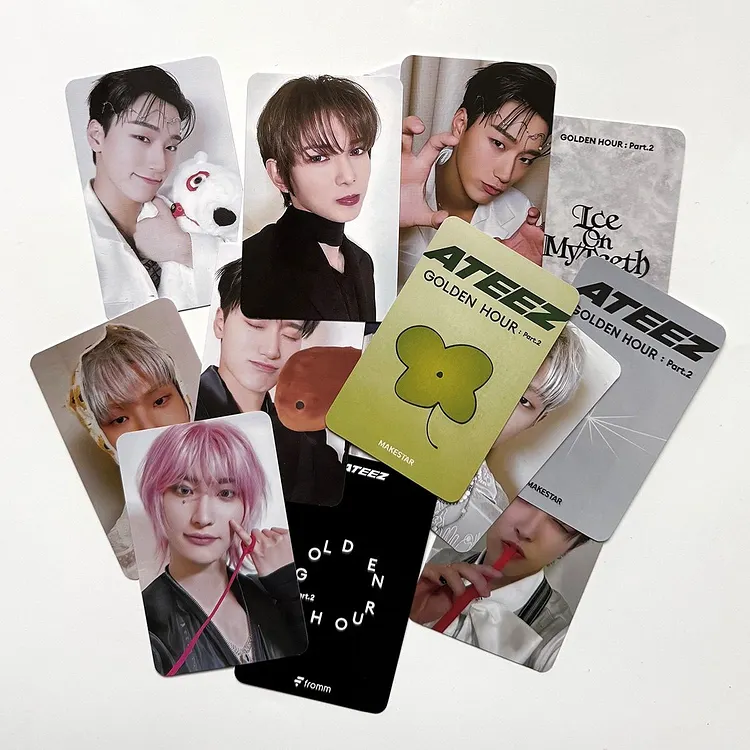Ateez Golden Hour Part.2 Poca Makestar Sunflower Benefit Photocard