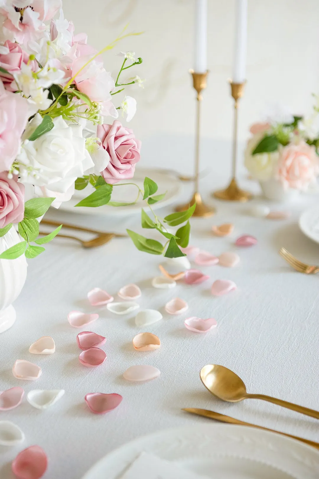 Silk Rose Petals