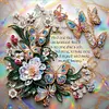 Diamond Painting-DIY Crystal Rhinestone Butterfly Flower