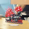 Acrylic Train Hear - 5D DIY Craft Ornament