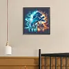 Diamond Painting-DIY Full Round Drill Detroit Lions(40*40 CM)