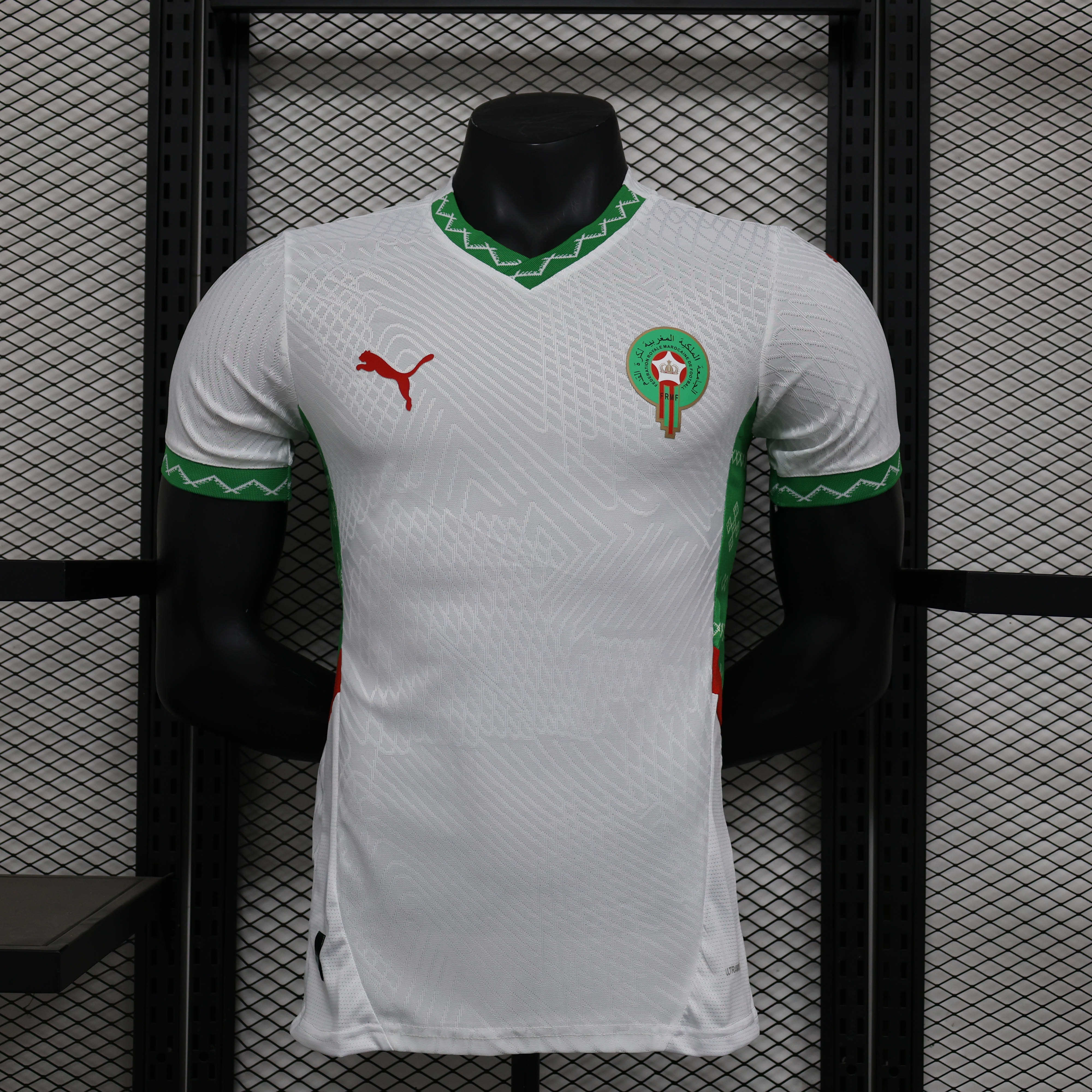 2025-2026 Player Version Morocco Away Football Shirt 1:1 Thai Quality Maxi Kit