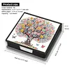 Butterfly Tree Leather Diamond Painting Note Box Contains 160 Sheets of Paper