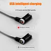 Small Pocket Torch USB Charging Mini Keychain LED Flashlight for Home Emergency