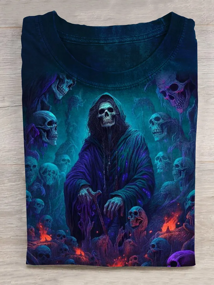 Unisex Grim Reaper Halloween T-shirt
