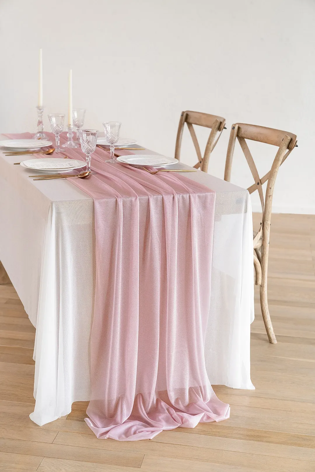 Large Floral Centerpiece Set in English Pastel