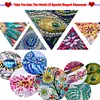 4pc Diamond Painting Owl Car Air Vent Clip Air Freshener for Adult