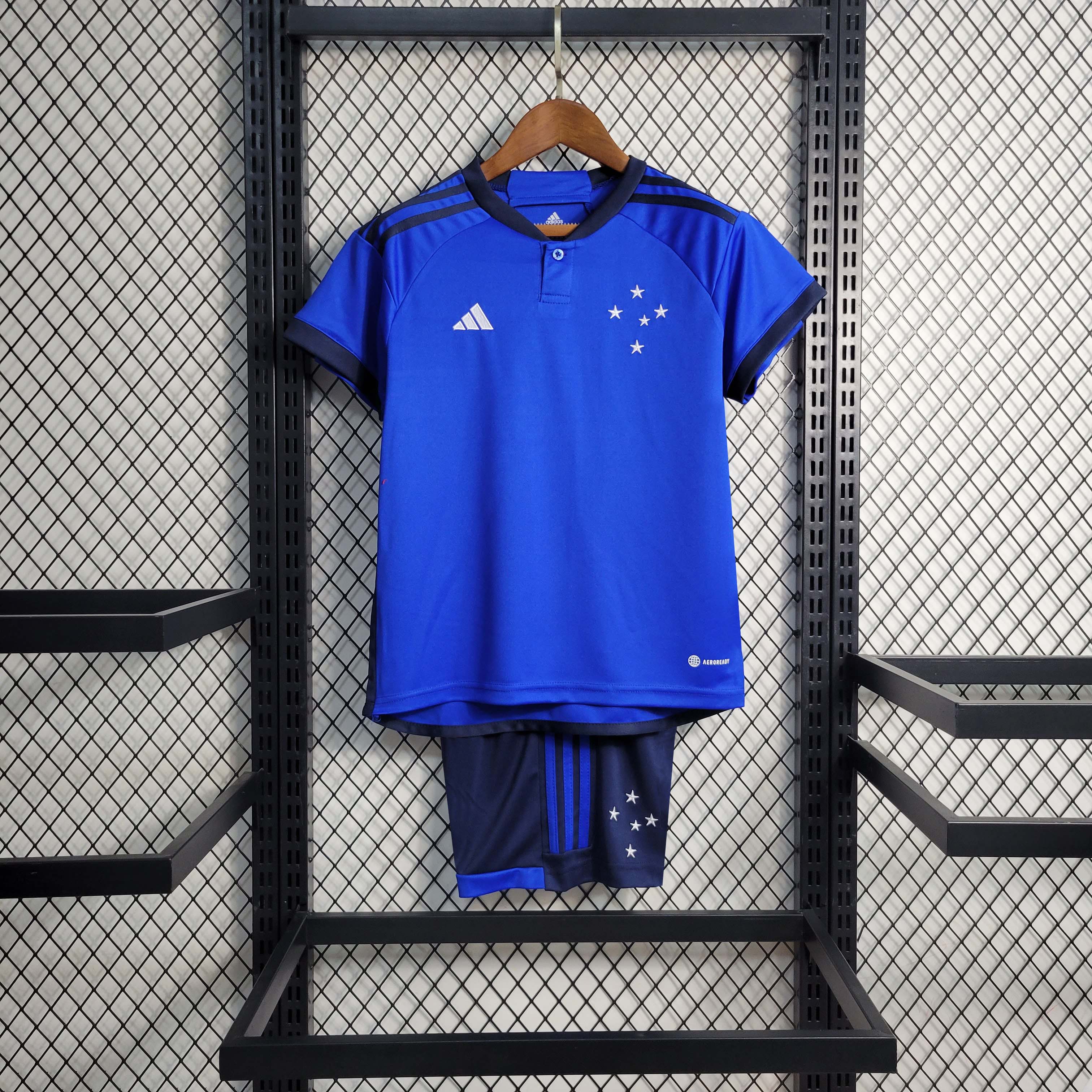 2023-2024 kids Cruzeiro HomeFootball Shirt 1:1 Thai Quality
