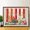 Christmas Poster-Special Shaped Diamond Painting Kit
