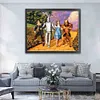 (Big Size)Wizard Of Oz - 11CT Stamped Cross Stitch - 60*50cm