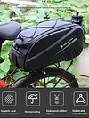 14L Bike Rear Rack Bag Bicycle Trunk Bag Waterproof Hard Shell for MTB Road Bike