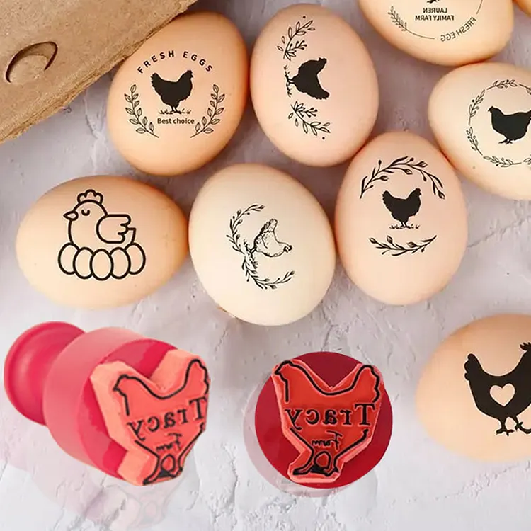 Egg Stamps Personalized Custom Egg Stamp, Chicken Coop Idea, Chicken Egg Stamp, Farm Stamper