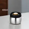 Stainless steel tea coffee bean sealed jar moisture-proof household press vacuum jar