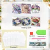 6Pcs Diamond Painting Birthday Theme Greeting Cards Congratulations Cards & Gifts